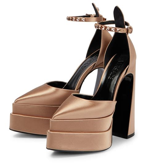 versace aevitas|Versace aevitas pointy platform pumps.